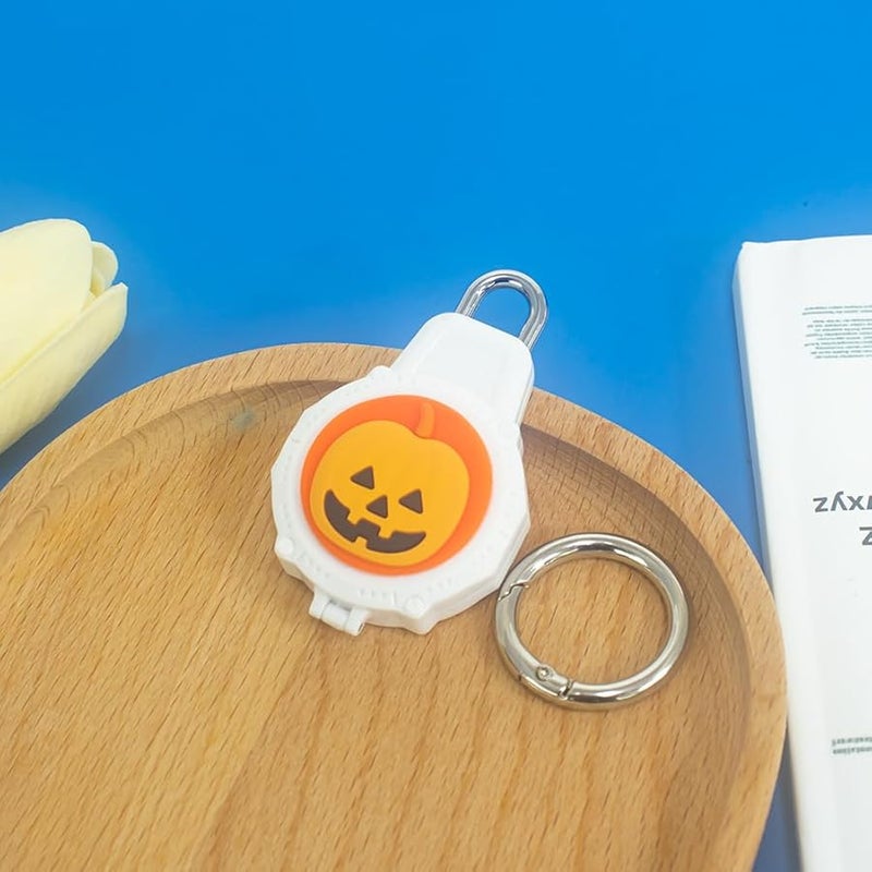 حافظة AirTag بيضاء على شكل قرع كرتوني مع إغلاق برغي، حماية كاملة، حامل مقاوم للخدوش - Image 2